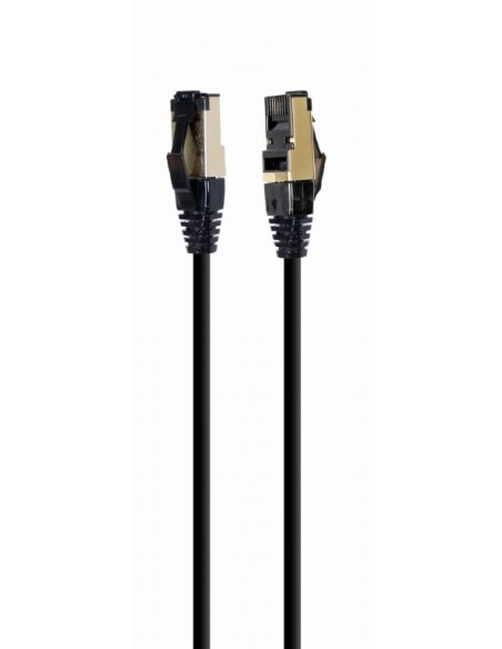 PP8-LSZHCU-BK-1M cable de red Negro Cat8 S/FTP (S-STP)