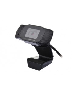 AMDIS 720P HD cámara web 1280 x 720 Pixeles USB 2.0 Negro