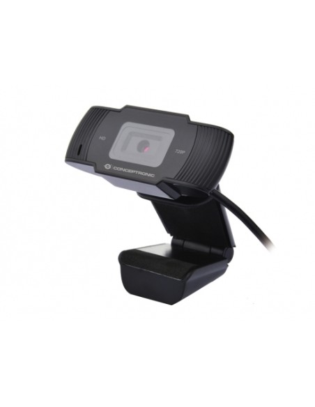 AMDIS 720P HD cámara web 1280 x 720 Pixeles USB 2.0 Negro