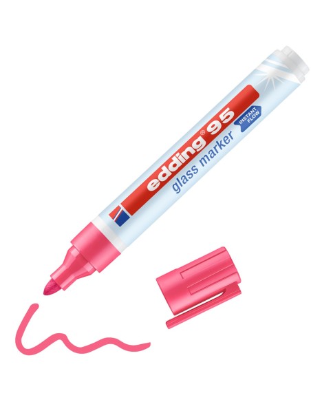 95 Glass marcador 10 pieza(s) Punta redonda Rosa 4-95009