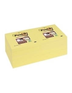 TACO NOTAS POST-IT 654 90hj. 76X76 STIC - Pack de 12 unidades