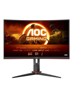 G2 C27G2Z3/BK pantalla para PC 68,6 cm (27") 1920 x 1080 Pixeles Full HD LED Negro, Rojo