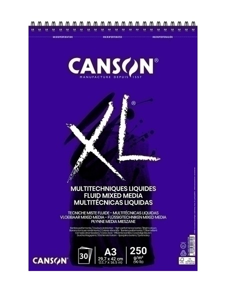 BLOCK DIB.G-C XL MIX MEDIA (esp) A3 30h - Pack de 5 unidades