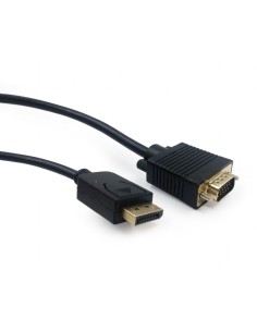 CCP-DPM-VGAM-6 adaptador de cable de vídeo 1,8 m VGA (D-Sub) DisplayPort Negro