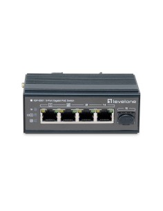 IGP-0501 switch Gigabit Ethernet (10/100/1000) Energía sobre Ethernet (PoE) Negro