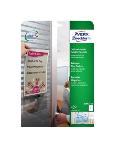 L7083-10 etiqueta autoadhesiva Rectángulo Permanente Transparente 10 pieza(s)