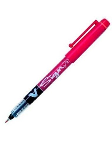 ROTULAD. PILOT VSIGNPEN PTA.FIBRA ROJO - Pack de 12 unidades - SW-VSP-R