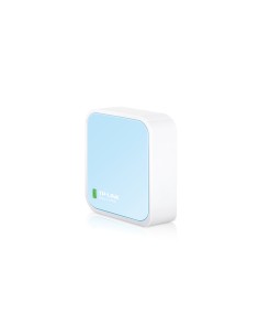 TL-WR802N router inalámbrico Ethernet rápido Banda única (2,4 GHz) Azul, Blanco