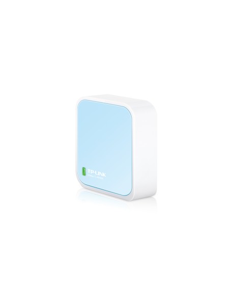 TL-WR802N router inalámbrico Ethernet rápido Banda única (2,4 GHz) Azul, Blanco