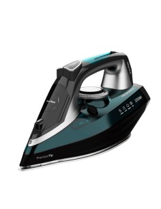 Fast&Furious 5060 Ultra Plancha a vapor Suela de cerámica 3200 W Negro, Plata, Turquesa