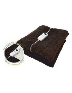 EB-162.001A manta eléctrica y almohadilla 100 W Marrón, Crema de color Vellón
