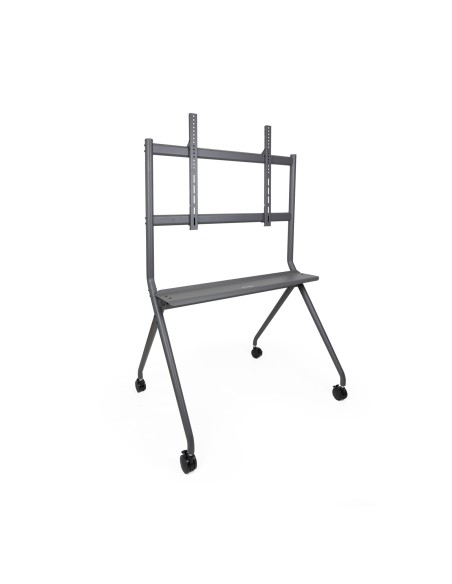 iSTAND Soporte de Suelo con Ruedas para Pantallas 50"- 86", Gris