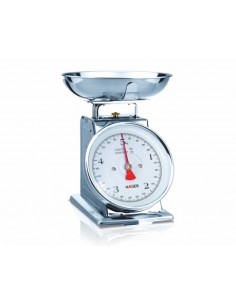 Grandmother Acero inoxidable Encimera Plaza Báscula de cocina mecánica