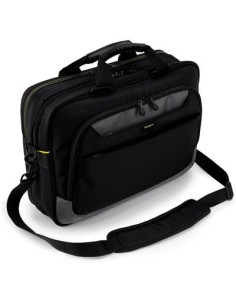 CityGear maletines para portátil 39,6 cm (15.6") Bandolera Negro