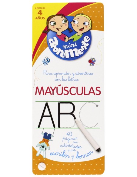 Escribir y borrar mayusculas