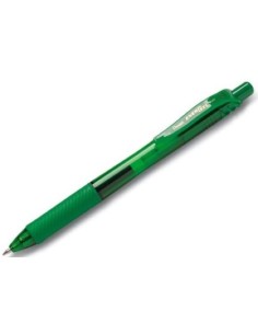 C 12 BOLIGRAFOS ENERGEL X RETRACTIL 107 VERDE FLUOR