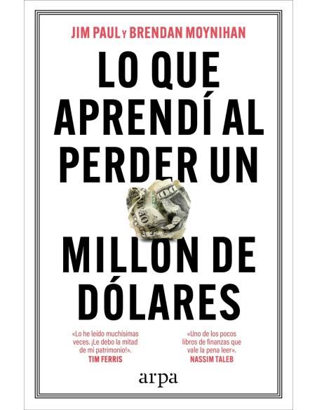 Lo que aprendi al perder un millon de dolares