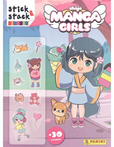 SHOJO MANGA GIRLSSTICK ampSTACK