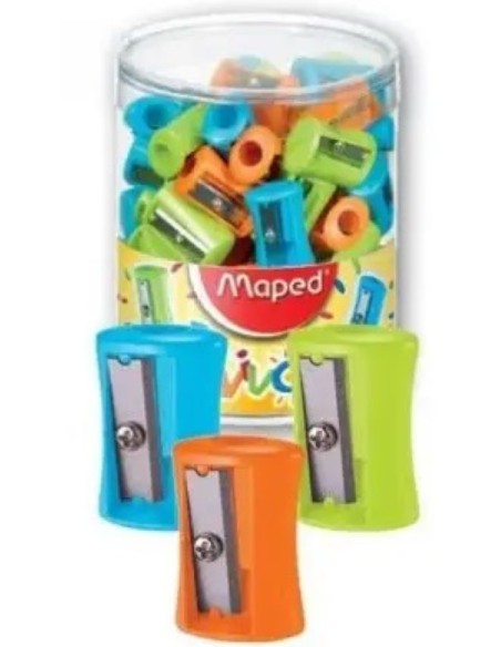 Expositor 75 afilalapices plastico un uso vivo surtido