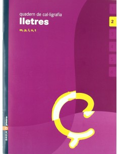 CAT052QUADCALLIGRAFIA LLETRES 3ANYS M P L N T