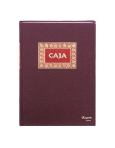 LIBRO DE CONTABILIDAD CAJA FOLIO NATURAL 100 HOJAS NUMERADAS DOHE 09909