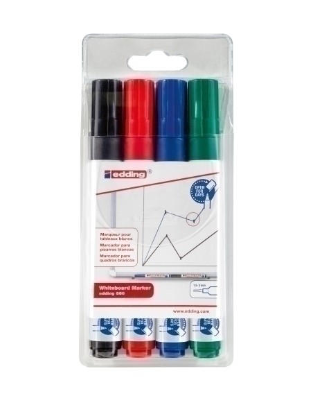 ROTUL.PIZAR.EDDING 660 BOLSA de 4