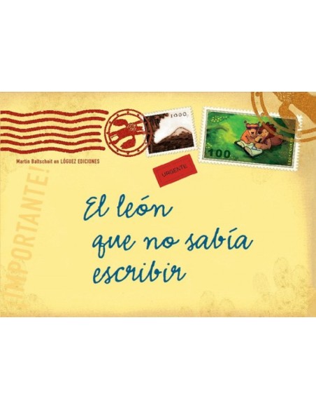 El leon que no sabia escribir El leon que no sabia escribir