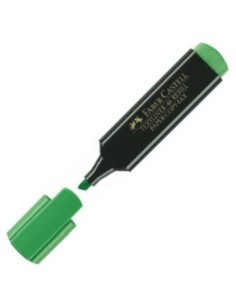 C 10 MARCADOR TEXTLINER 48 VERDE FABER CASTELL