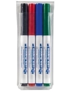 ROTUL.PIZAR.EDDING 661 BOLSA de 4