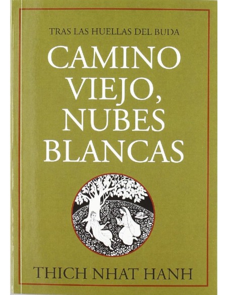 Camino viejo nubes blancas