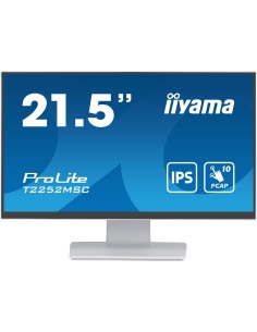ProLite T2252MSC-W2 pantalla para PC 54,6 cm (21.5") 1920 x 1080 Pixeles Full HD LCD Pantalla táctil Mesa Blanco