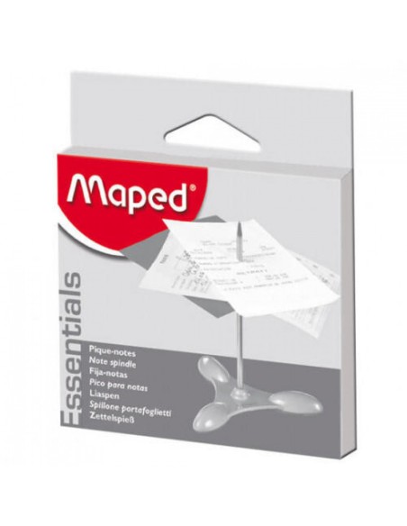 PINCHA NOTAS CON BASE Y VARILLA METALICA MAPED