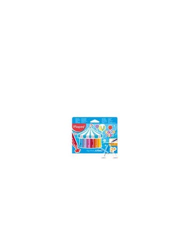 Blister 10 ceras color peps jumbo crayon surtidos