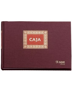DOHE LIBRO CAJA DE CONTABILIDAD CUARTO APAISADO 100 HOJAS NUMERADAS