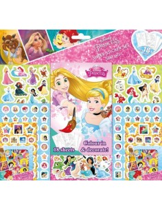 PRINCESAS DISNEY SUPER STICKER