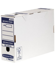 0031802 archivador organizador Azul, Blanco