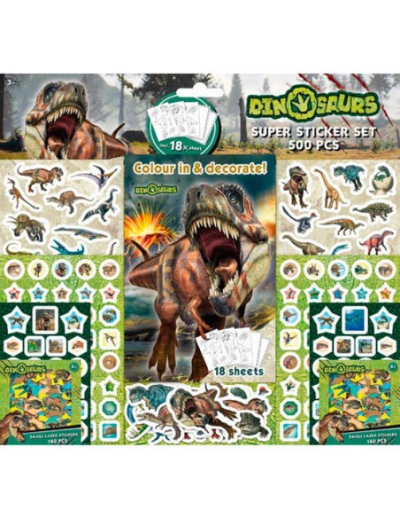 Super set de 500 pegatinas