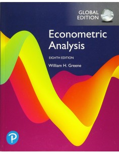 ECONOMETRIC ANALYSIS GLOBAL EDITION