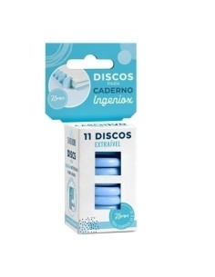 DISCO CARCHIVO INGENIOX AZUL C/11 - Pack de 10 unidades