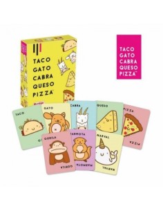 Taco gato cabra queso pizza ludilo