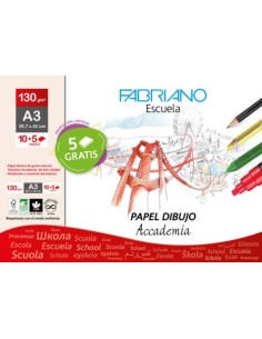 Minipack 105 laminas gratis dibujo fabriano a3 130g