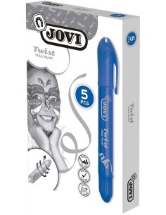 ESTUCHE 5 STICKS DE MAQUILLAJE JOVI AZUL