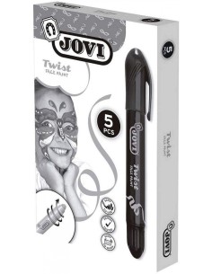 ESTUCHE 5 STICKS DE MAQUILLAJE JOVI NEGRO