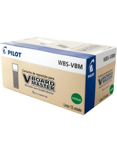 C 12 RECAMBIO CARTUCHO TINTA VERDE VBOARD MASTER