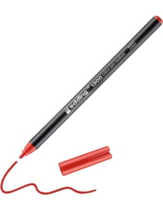 C 10 ROTULADOR EDDING 1300 ROJO 02 PUNTA DE FIBRA