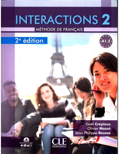 Interactions 2 Niveau A12 Livre de l eleve Audio