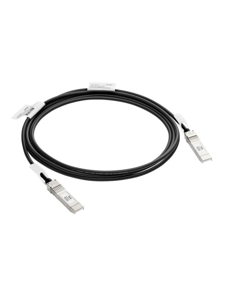 Aruba Networking 10G SFP+ to SFP+ 3m DAC Cable de fibra óptica e InfiniBand SFP+ Negro