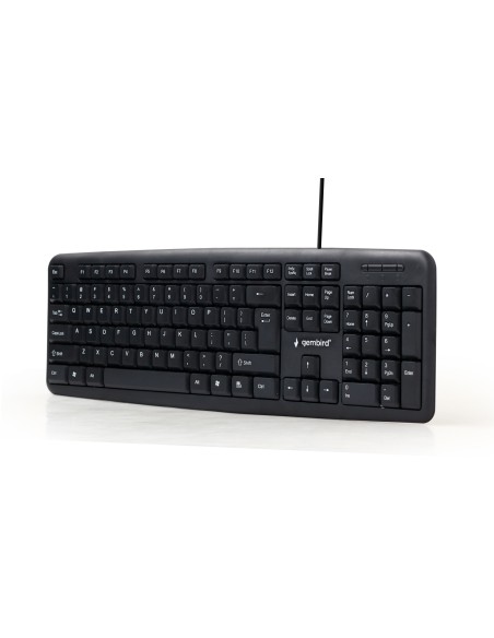 KB-U-103-ES teclado Hogar USB Español Negro