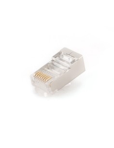 PLUG5SP/50 conector RJ-45 Transparente