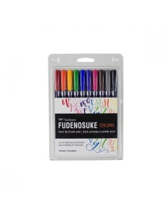 WS-BH-10P rotulador Fino/Medio Negro, Azul, Verde, Gris, Naranja, Rosa, Amarillo 10 pieza(s)